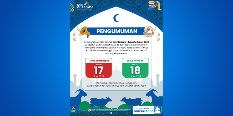 Pengumuman idul Adha 2024